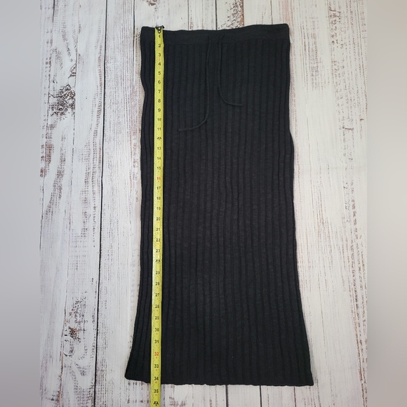 Free People FP Beach Rosemary Ribbed Sweater Maxi Skirt NEW - Picture 2 of 6